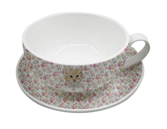 Davis & Waddell Leaf & Bean – Sally Cup & Saucer 220ml